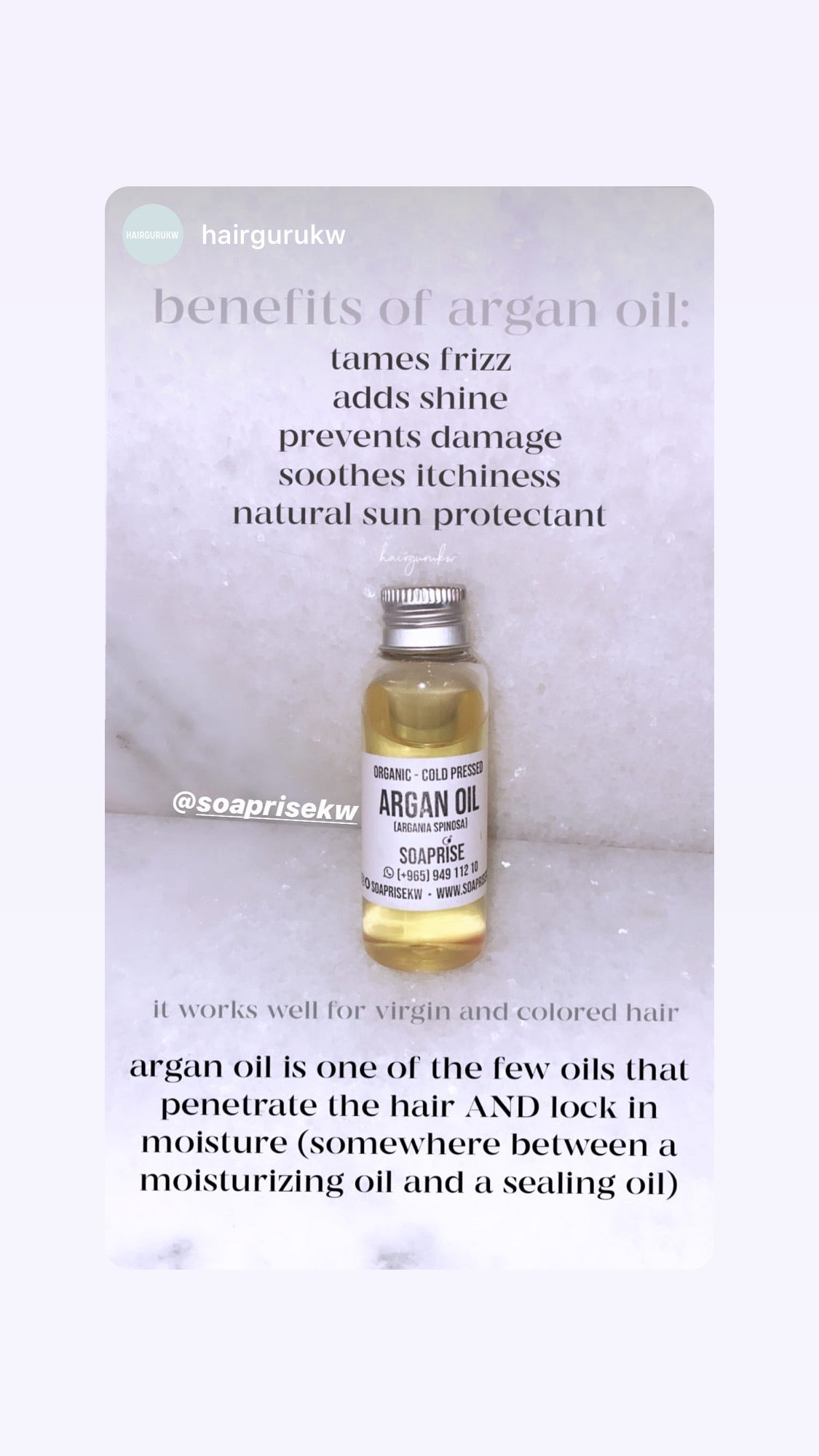Organic Argan Oil