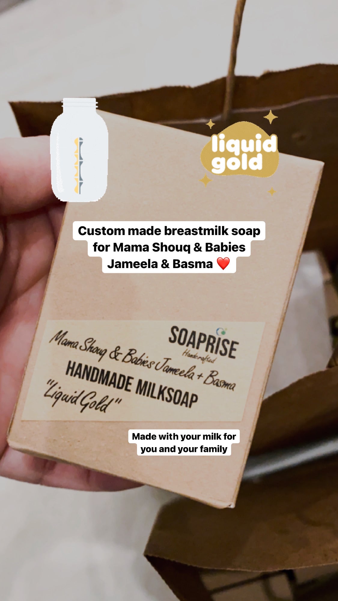 Natural - Breast Milk Soap