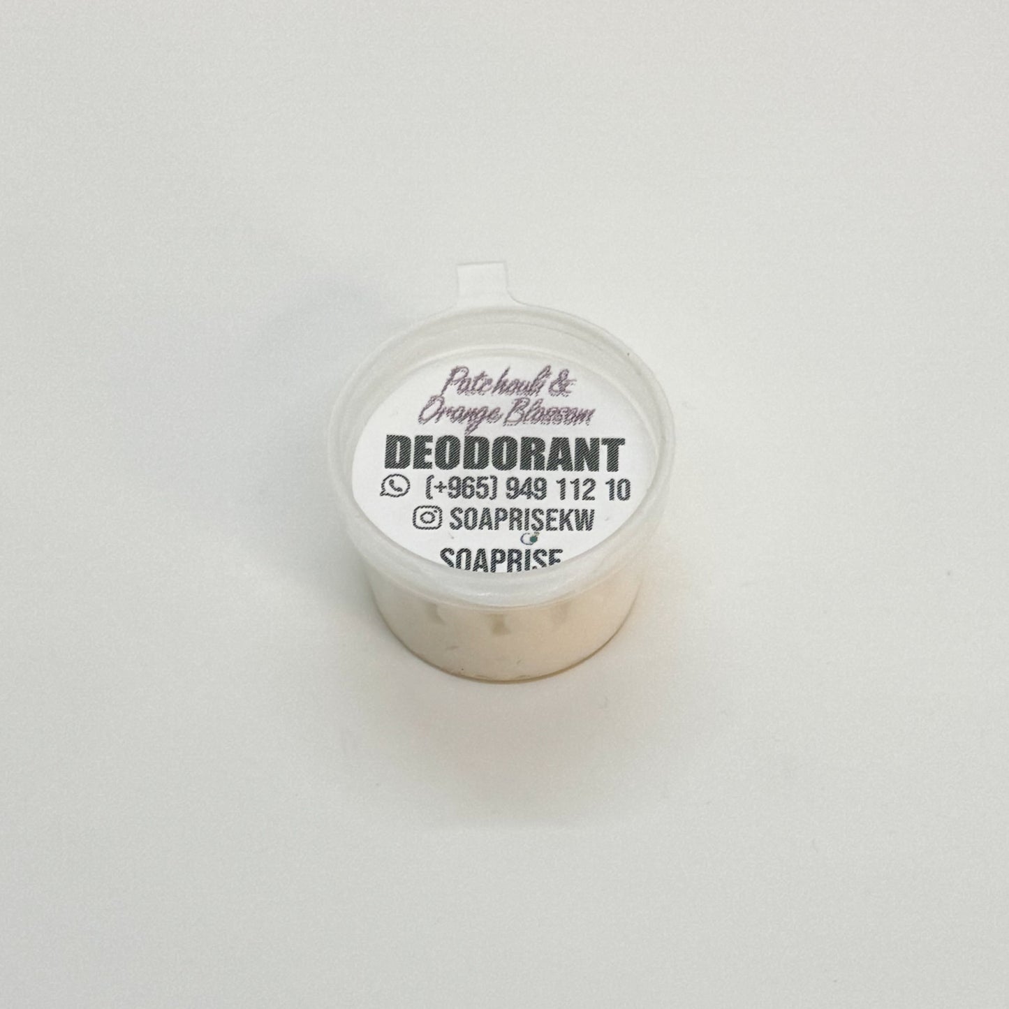 Patchouli & Orange Blossom - Whole Body Deodorant Cream